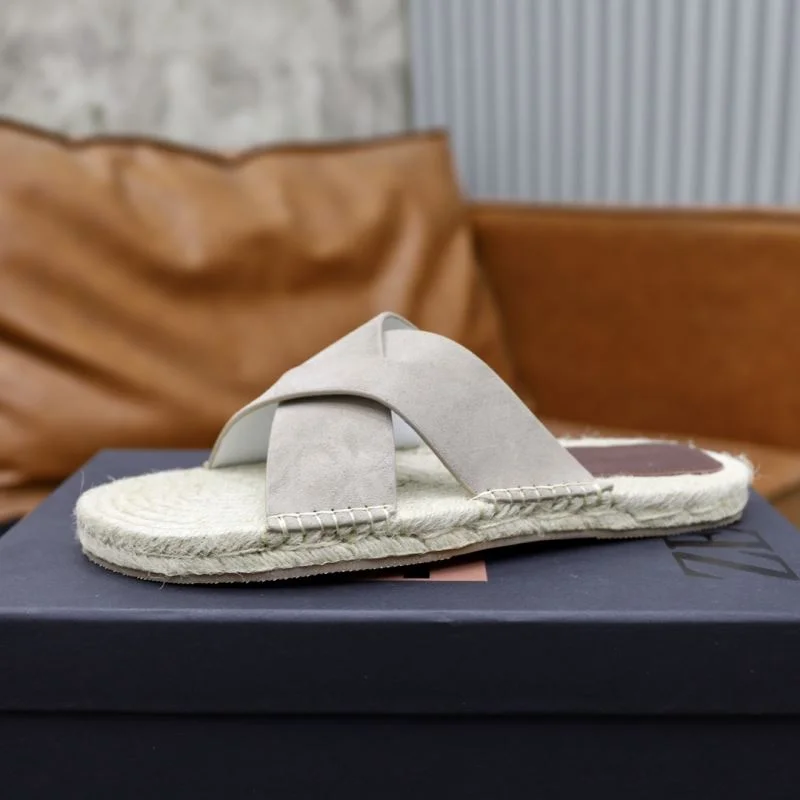 RelaxedFit Ermenegildo Zegna Sandals 4889