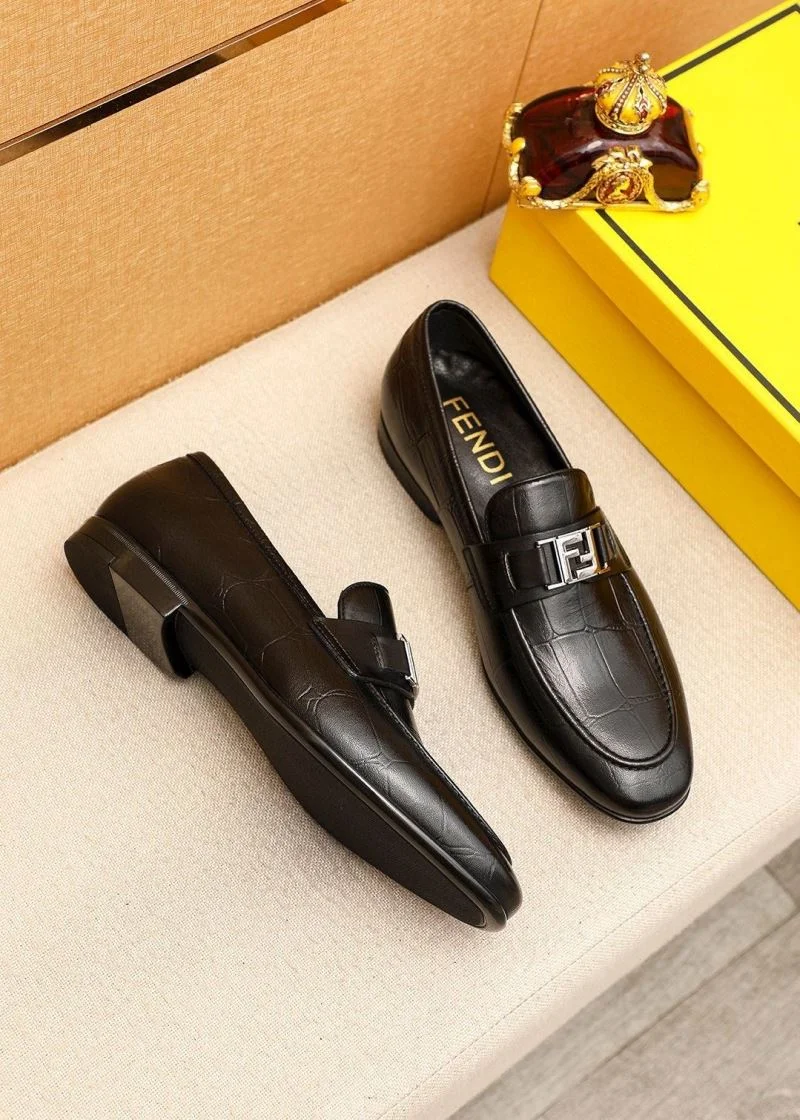 Fendi Business Shoes Stretchable 23723