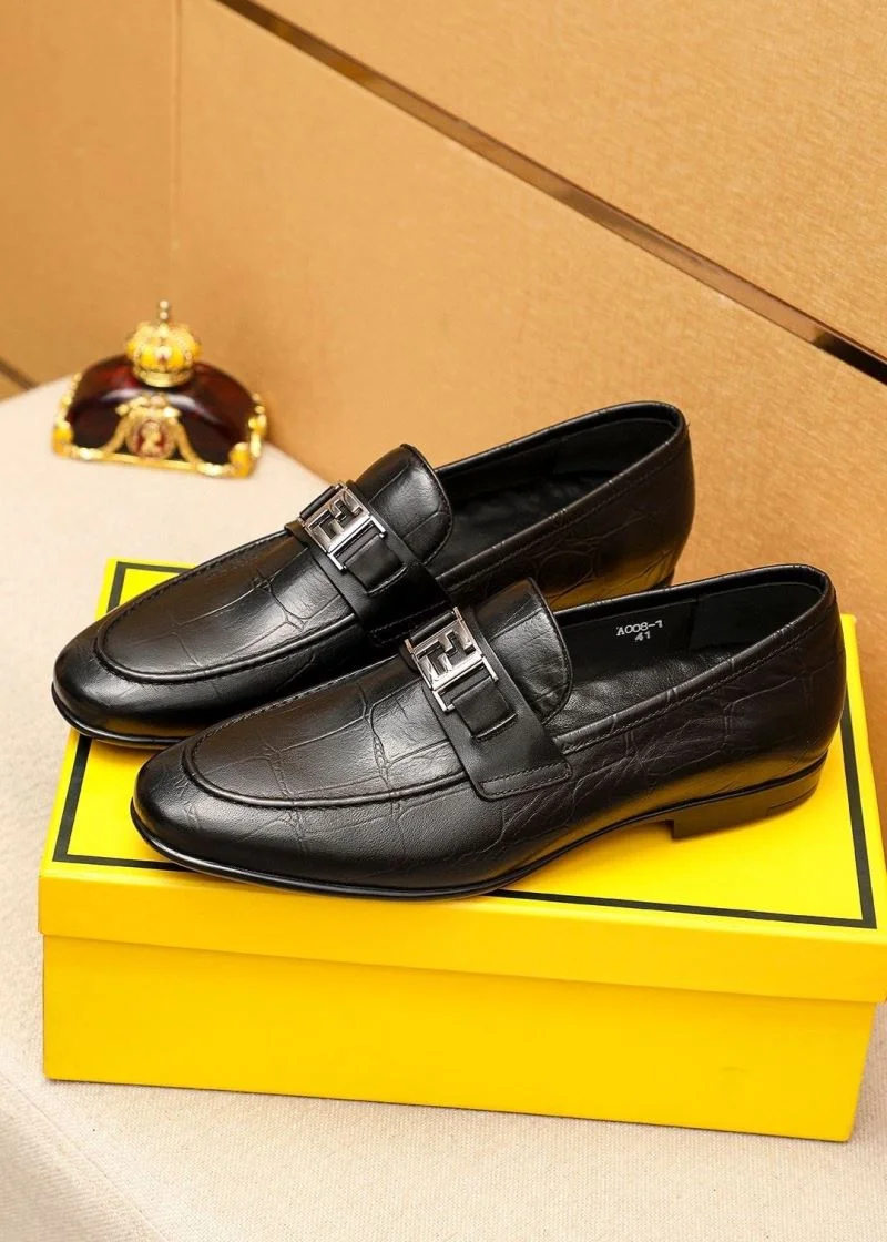 Fendi Business Shoes Stretchable 23723