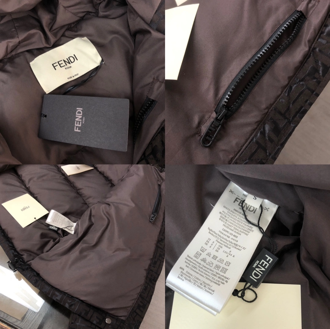 Fendi Down Jackets Vibrant 123489
