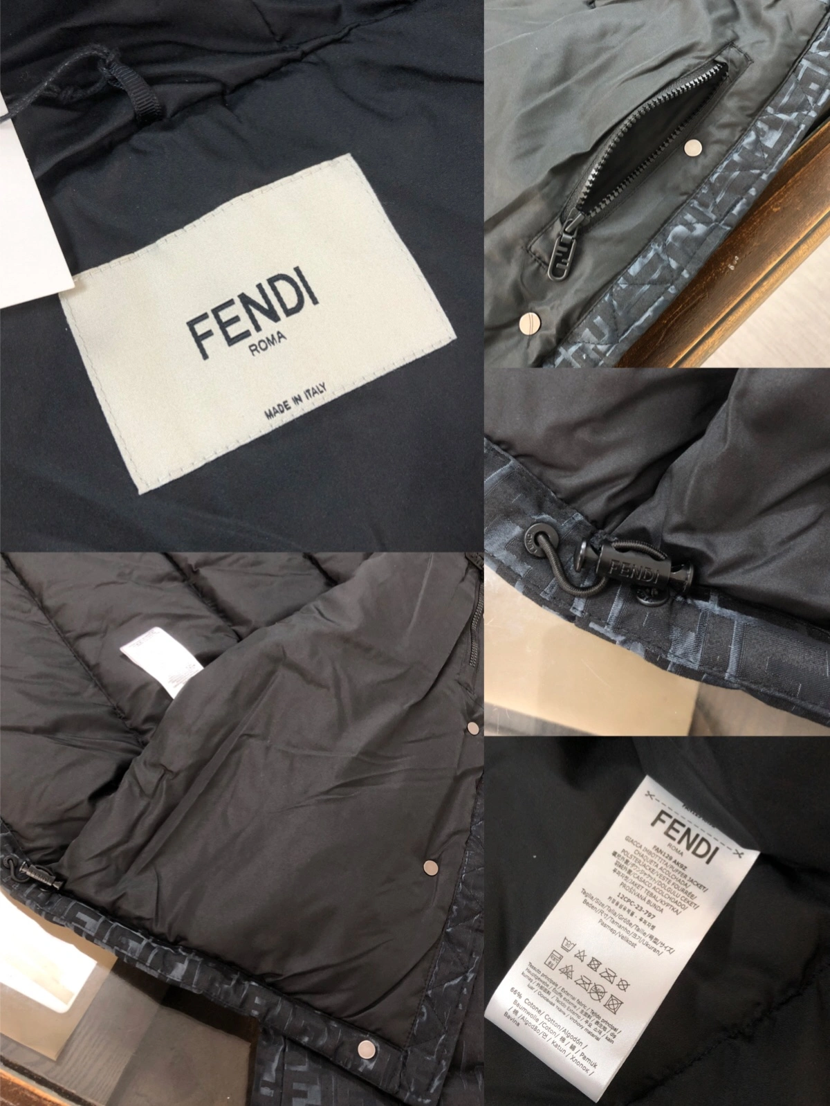 Unisex Fendi Down Jackets 123488