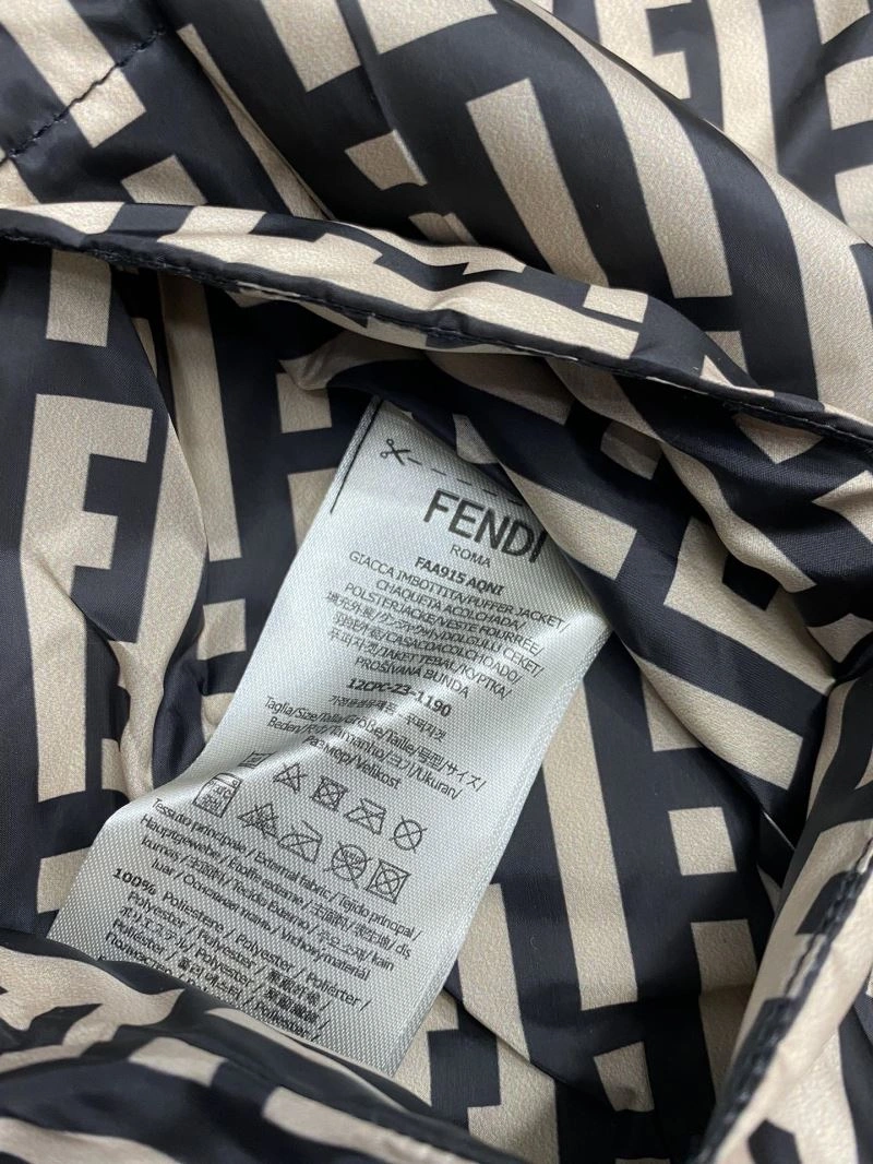 RelaxedFit Fendi Down Jackets 123412