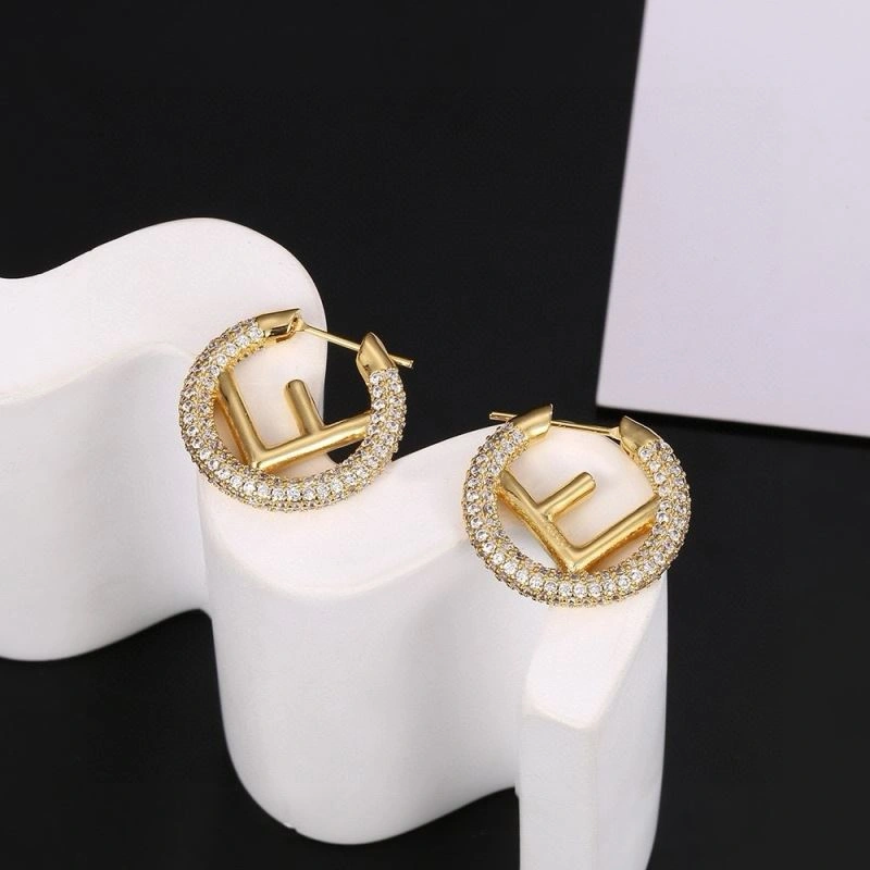 Sleek Fendi Earrings 213518