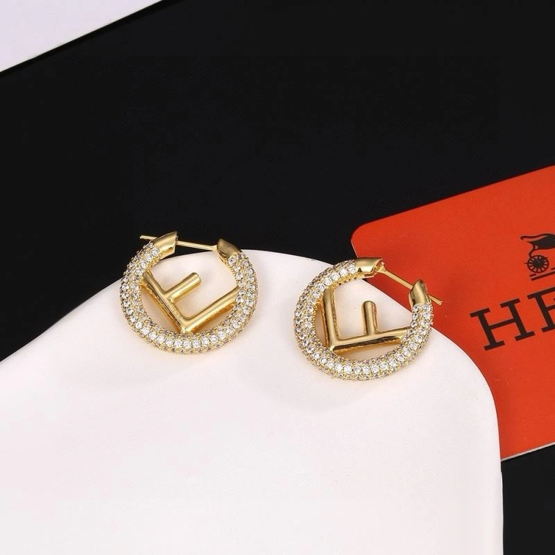 Sleek Fendi Earrings 213518