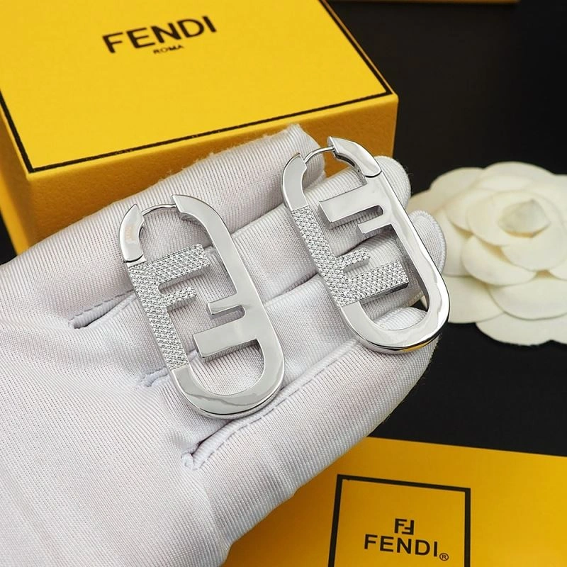Fendi Earrings Elegant 212632