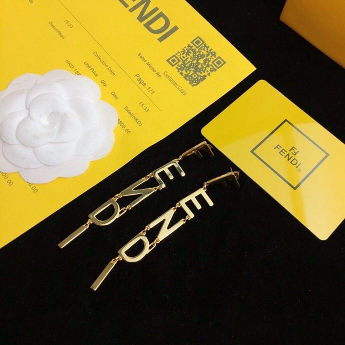 Fendi Earrings Minimalist 212630