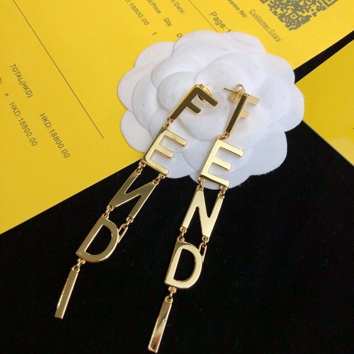 Fendi Earrings Minimalist 212630