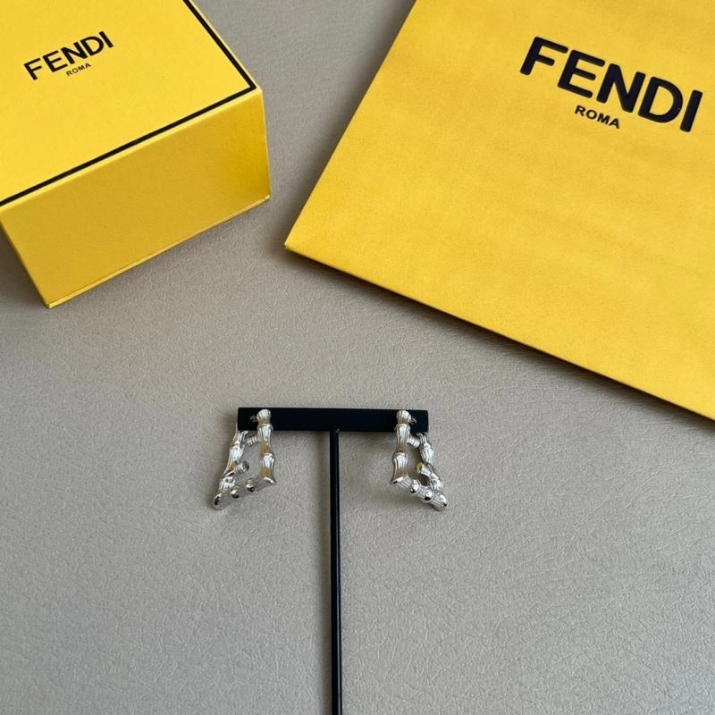 Minimalist Fendi Earrings 211358