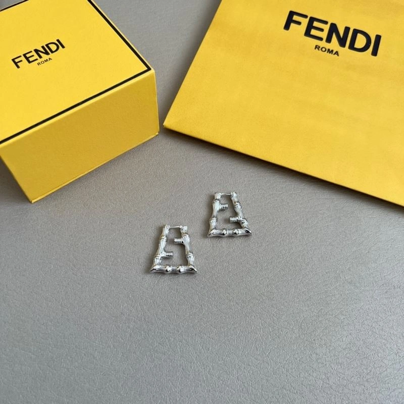 Minimalist Fendi Earrings 211358
