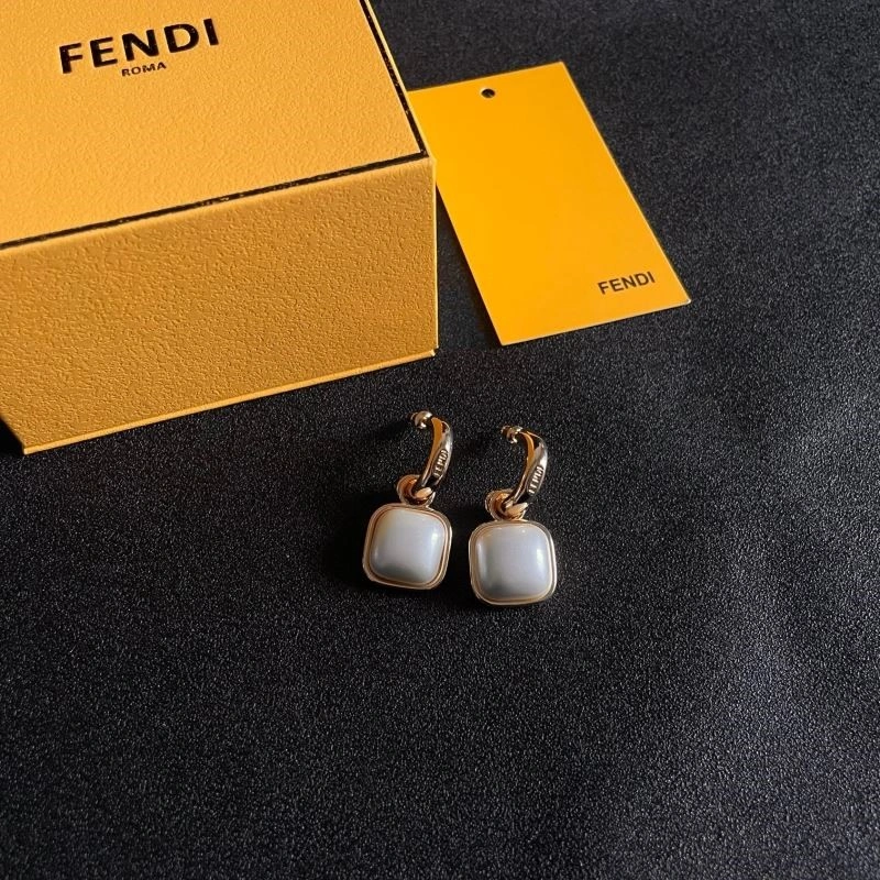 Minimalist Fendi Earrings 209889