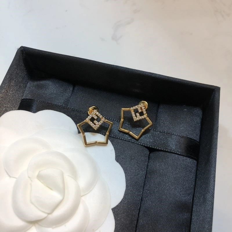 SmoothTexture Fendi Earrings 208789