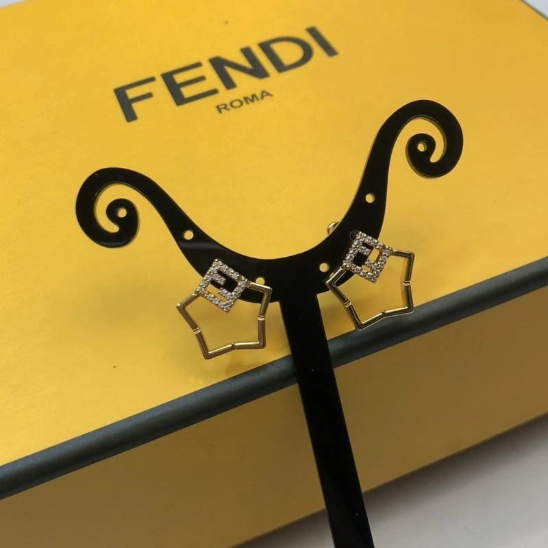 SmoothTexture Fendi Earrings 208789