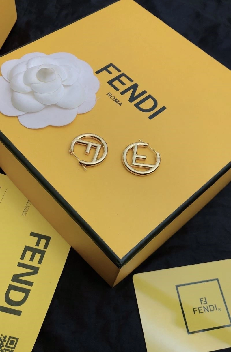 Fendi Earrings ZipUp 208780