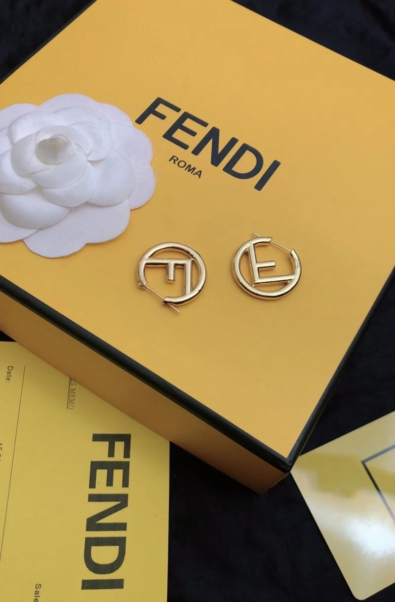 Fendi Earrings ZipUp 208780