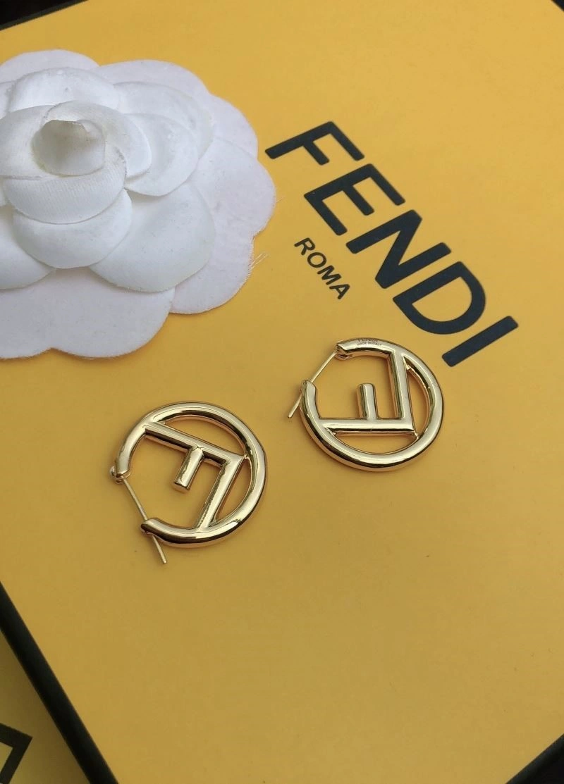 Fendi Earrings ZipUp 208780