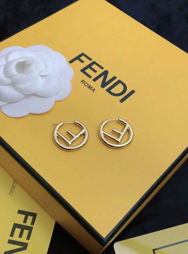 Fendi Earrings ZipUp 208780