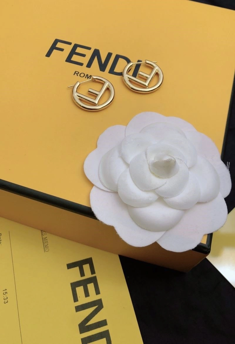 Fendi Earrings ZipUp 208780