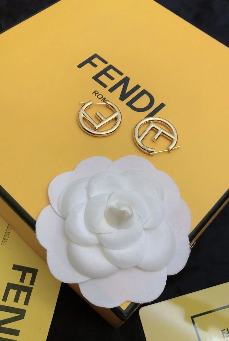 Fendi Earrings ZipUp 208780