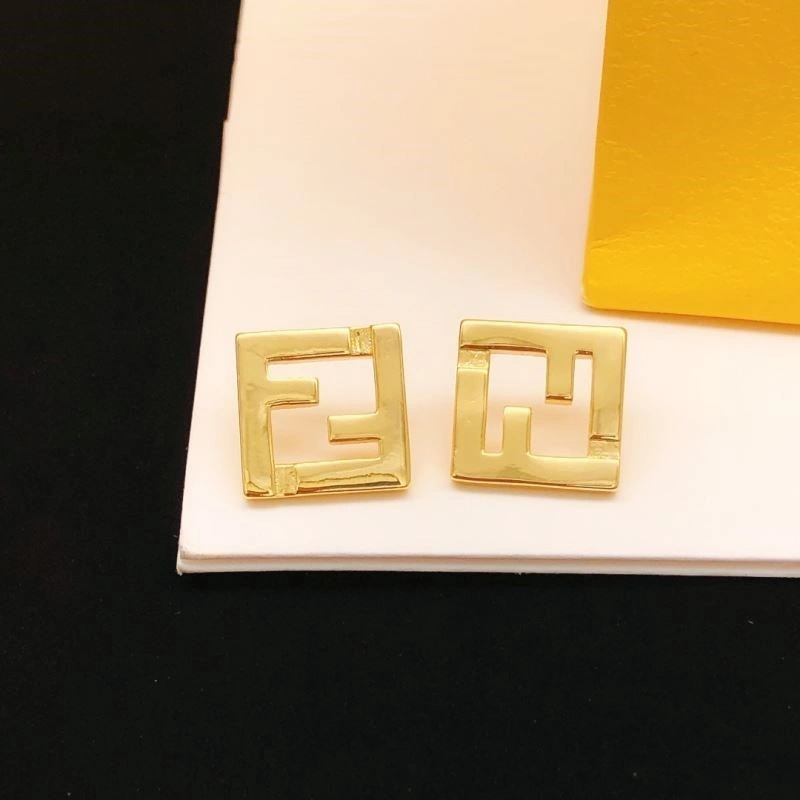 Fendi Earrings Sleek 208781