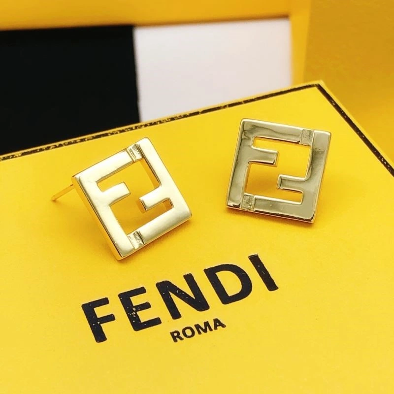 Fendi Earrings Sleek 208781