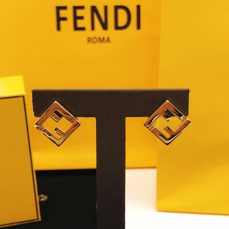 Fendi Earrings Sleek 208781