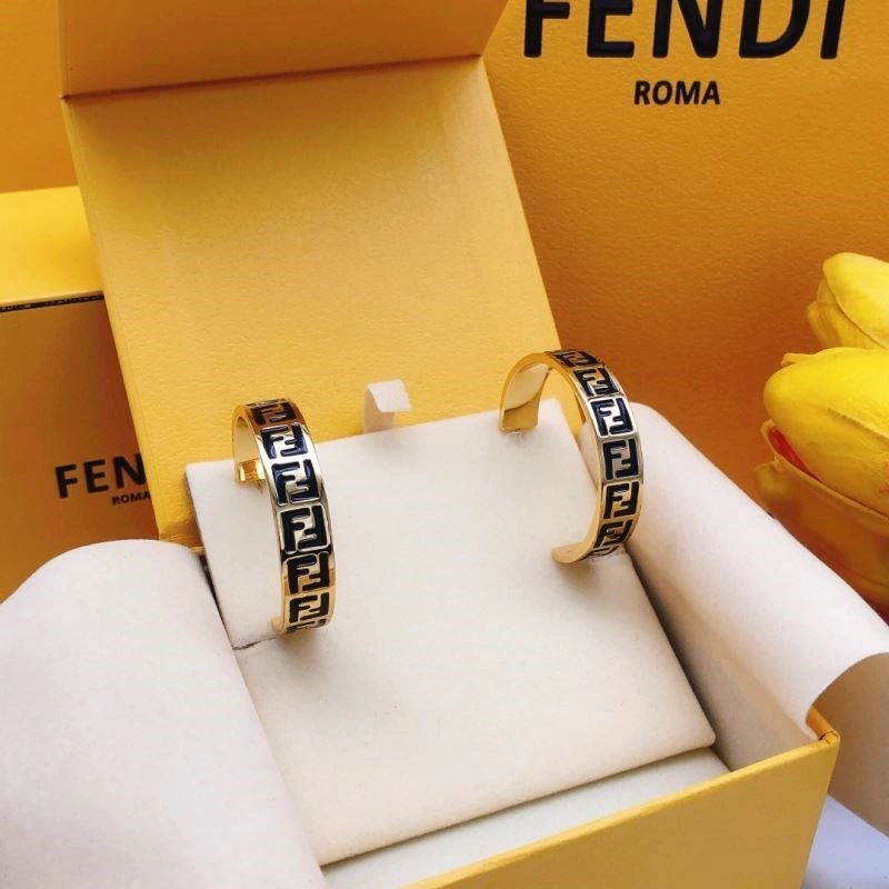 Fendi Earrings ZipUp 208792