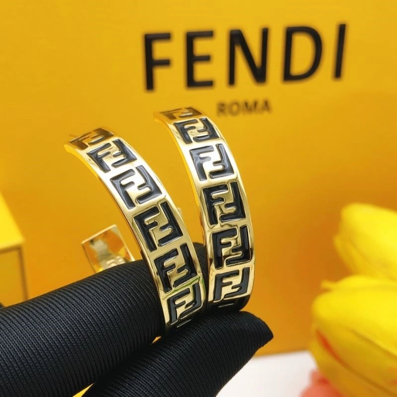 Fendi Earrings ZipUp 208792