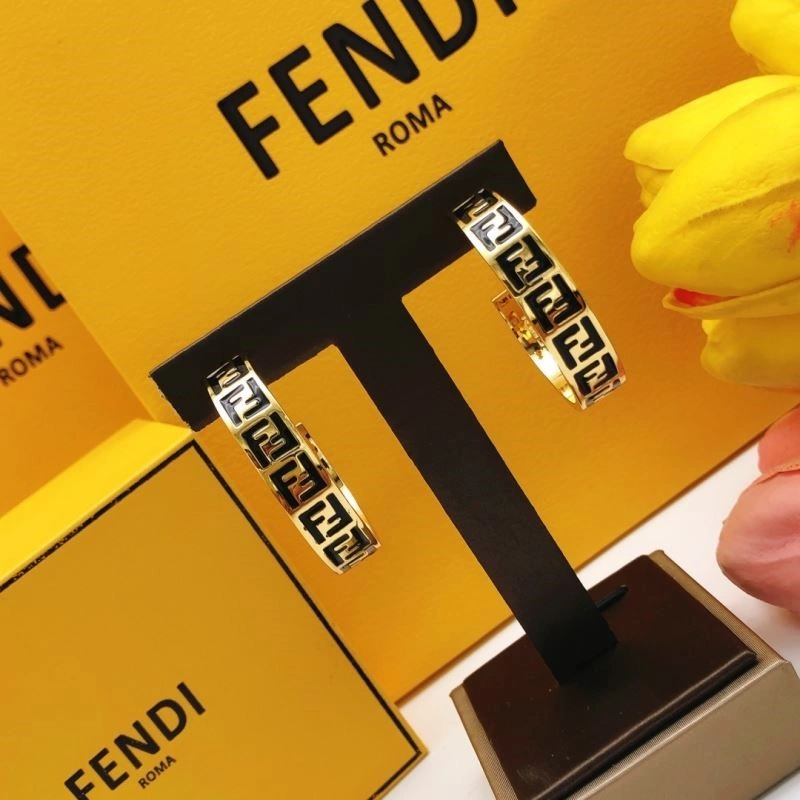 Fendi Earrings ZipUp 208792
