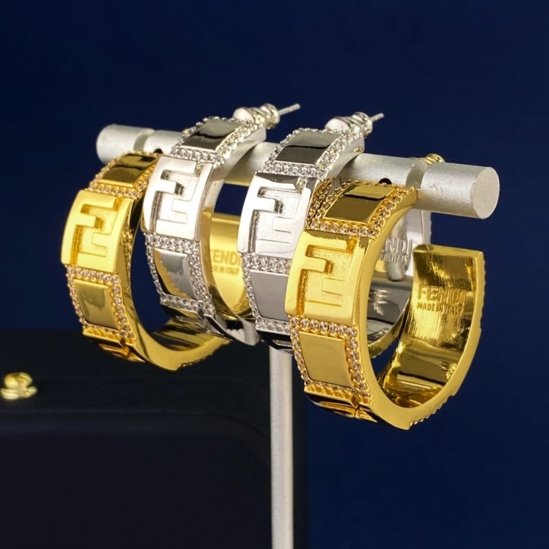 Classic Fendi Earrings 208776