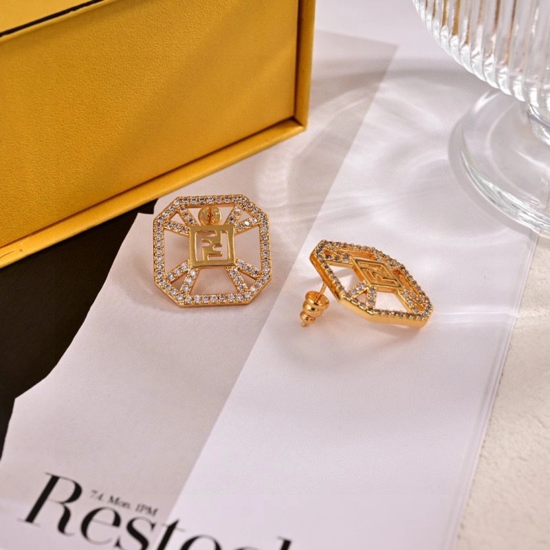 Fendi Earrings Colorful 208077