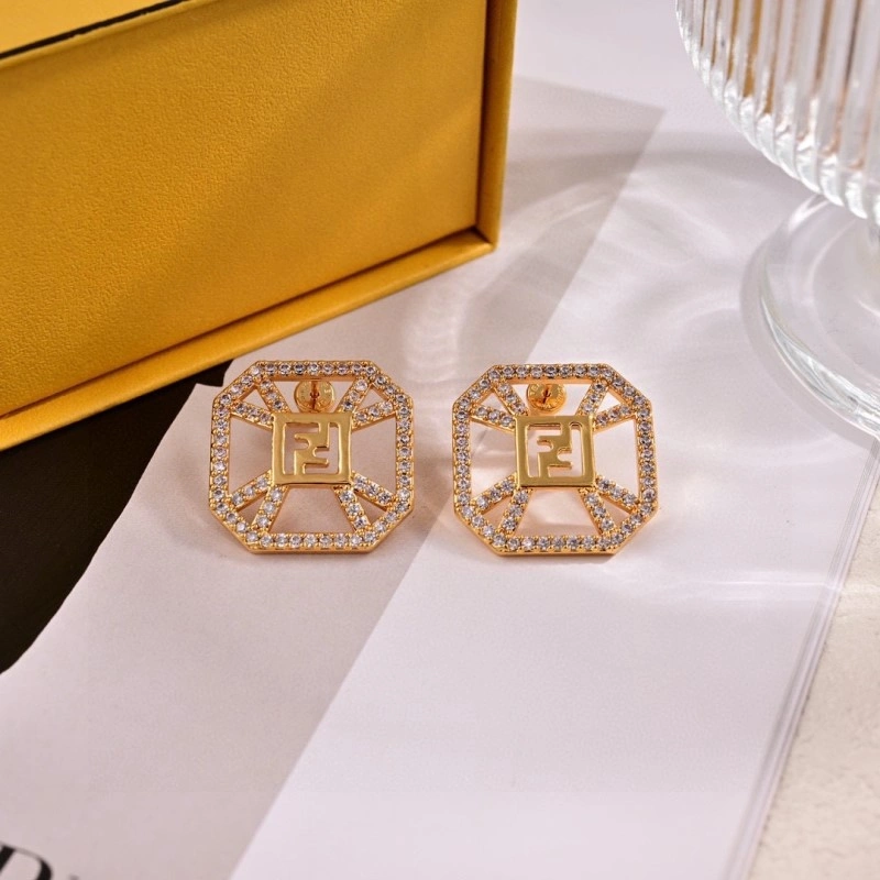 Fendi Earrings Colorful 208077