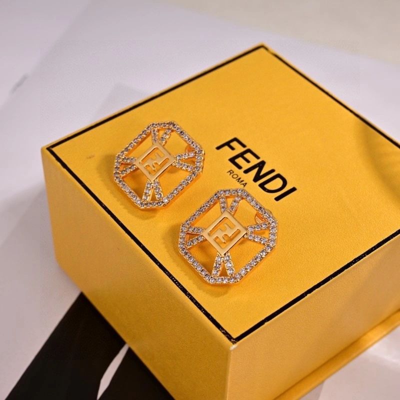 Fendi Earrings Colorful 208077