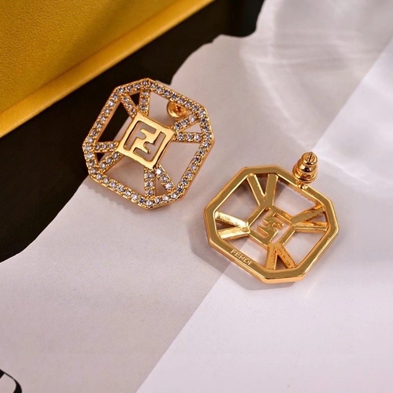 Fendi Earrings Colorful 208077