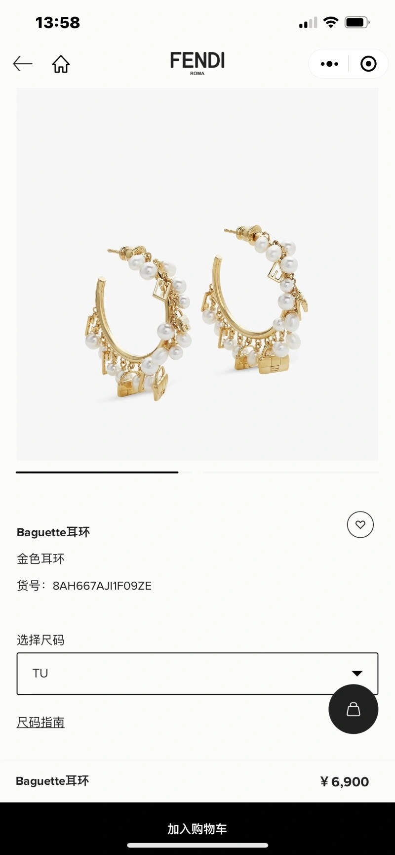 AllSeason Fendi Earrings 208073