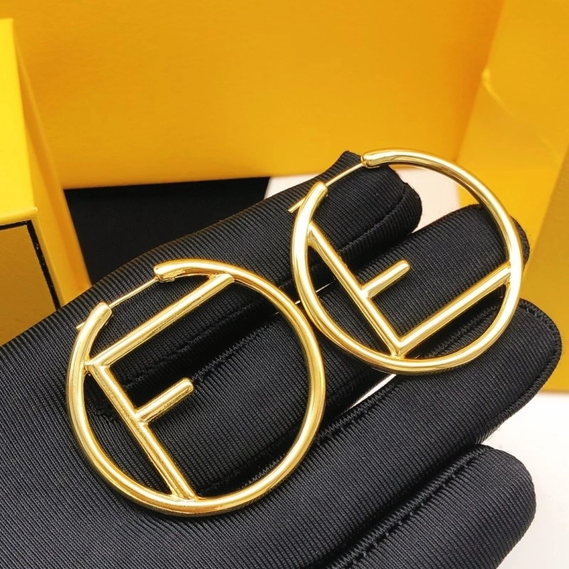 Fendi Earrings SmoothTexture 208062