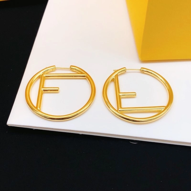 Fendi Earrings SmoothTexture 208062