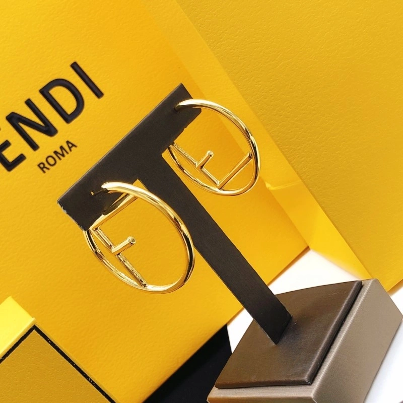 Fendi Earrings SmoothTexture 208062