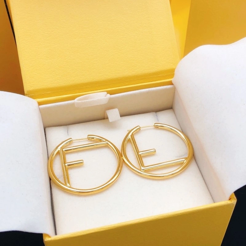 Fendi Earrings SmoothTexture 208062