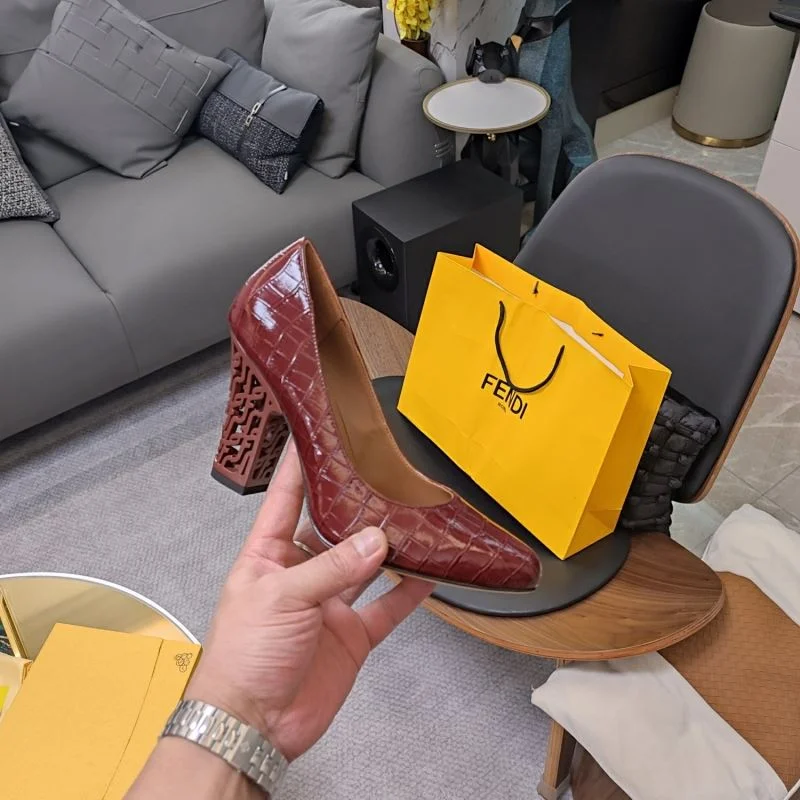 Fendi Heeled Shoes Upgraded 23493