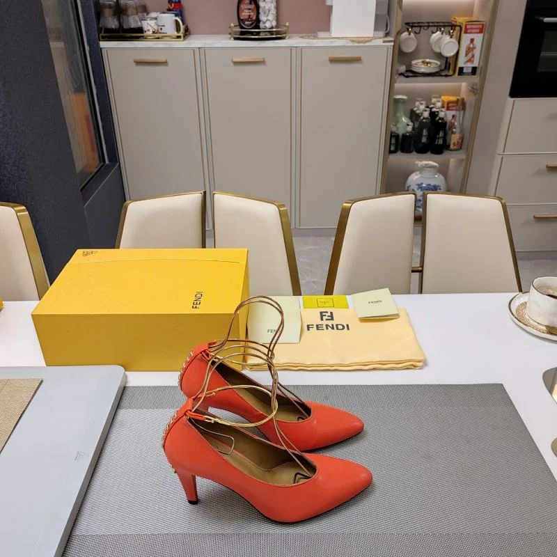 SoftTouch Fendi Heeled Shoes 23485