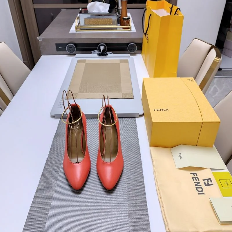 SoftTouch Fendi Heeled Shoes 23485