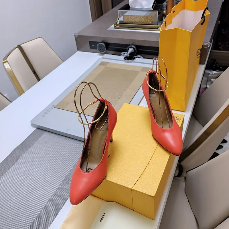 SoftTouch Fendi Heeled Shoes 23485