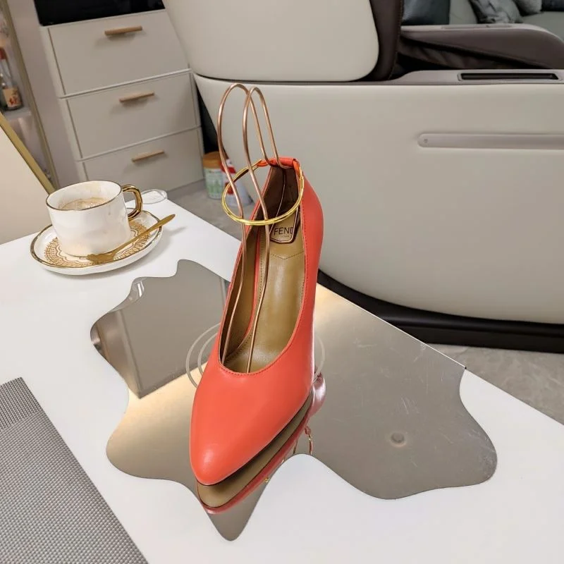 SoftTouch Fendi Heeled Shoes 23485