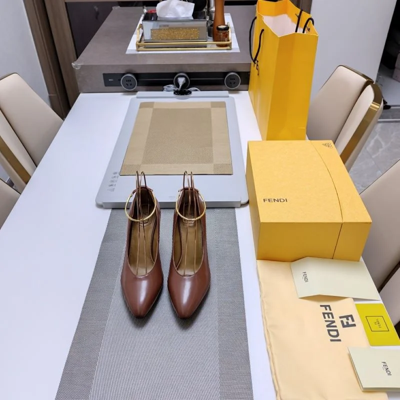 Affordable Fendi Heeled Shoes 23490
