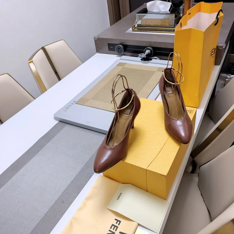 Affordable Fendi Heeled Shoes 23490