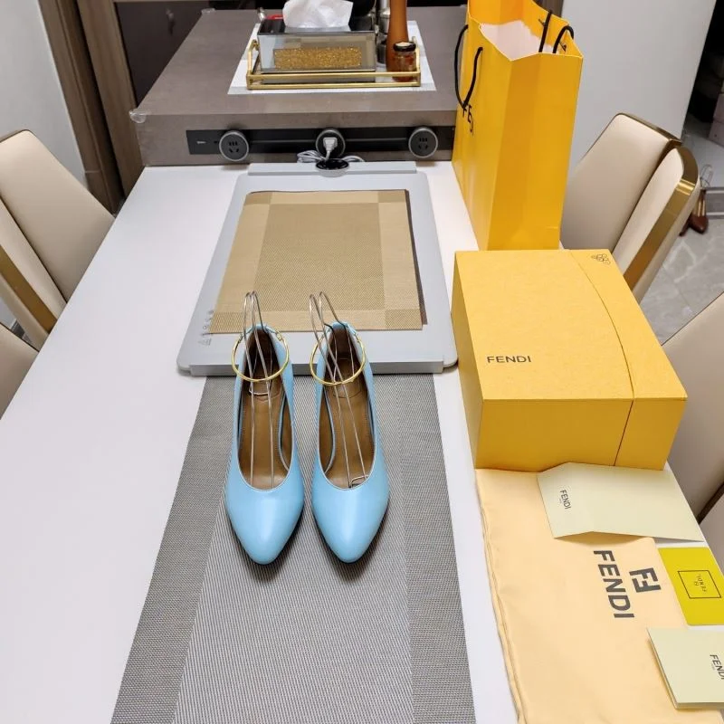 Bright Fendi Heeled Shoes 23499