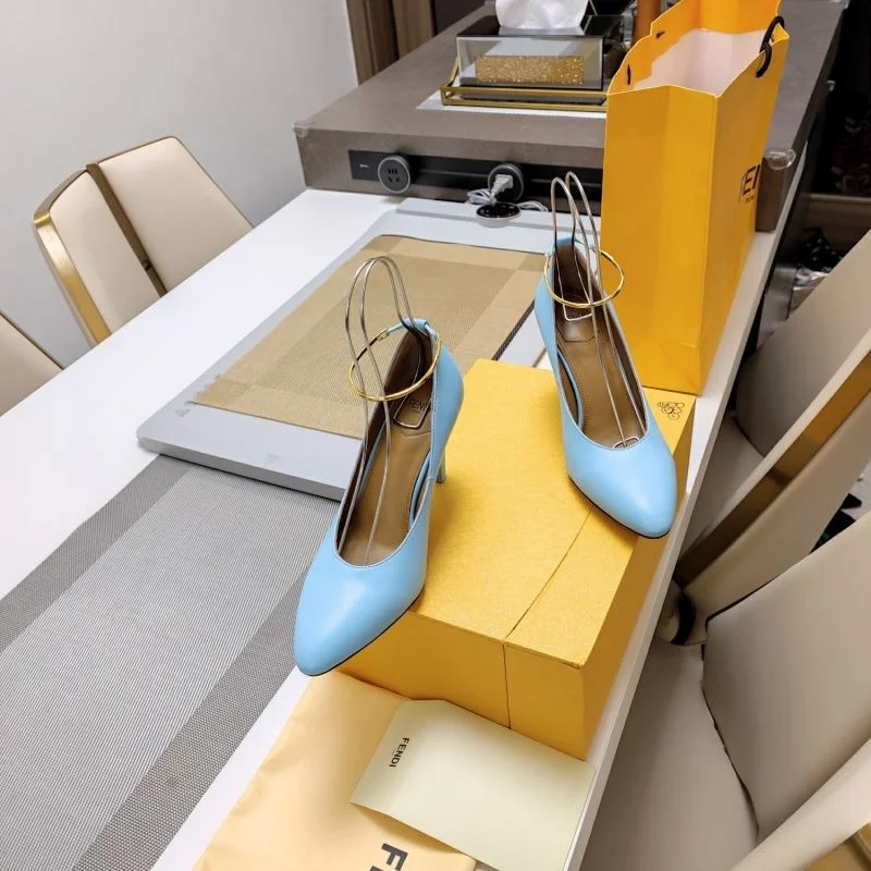 Bright Fendi Heeled Shoes 23499