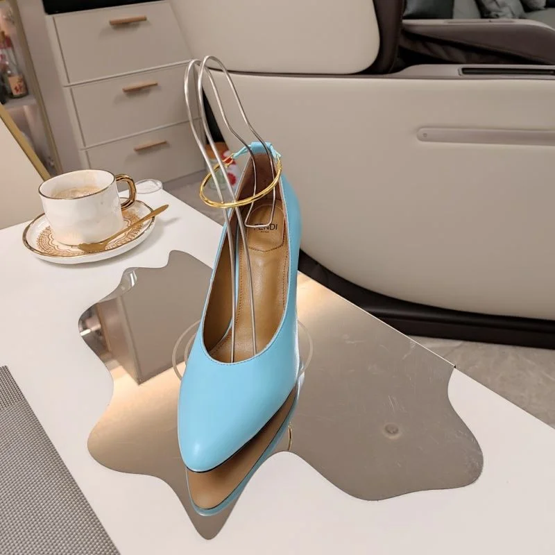 Bright Fendi Heeled Shoes 23499