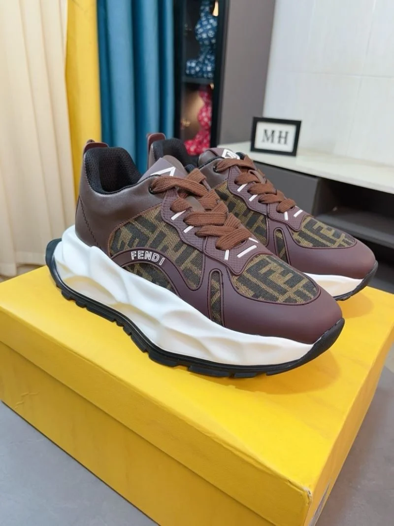 ZipUp Fendi Low Shoes 23708
