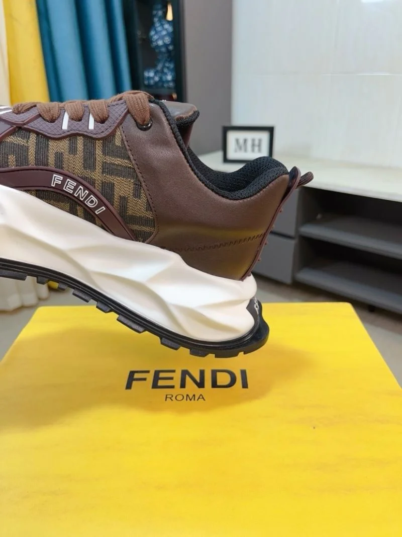 ZipUp Fendi Low Shoes 23708